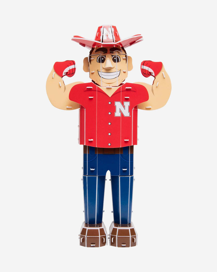 Herbie Husker Nebraska Cornhuskers PZLZ Mascot FOCO - FOCO.com