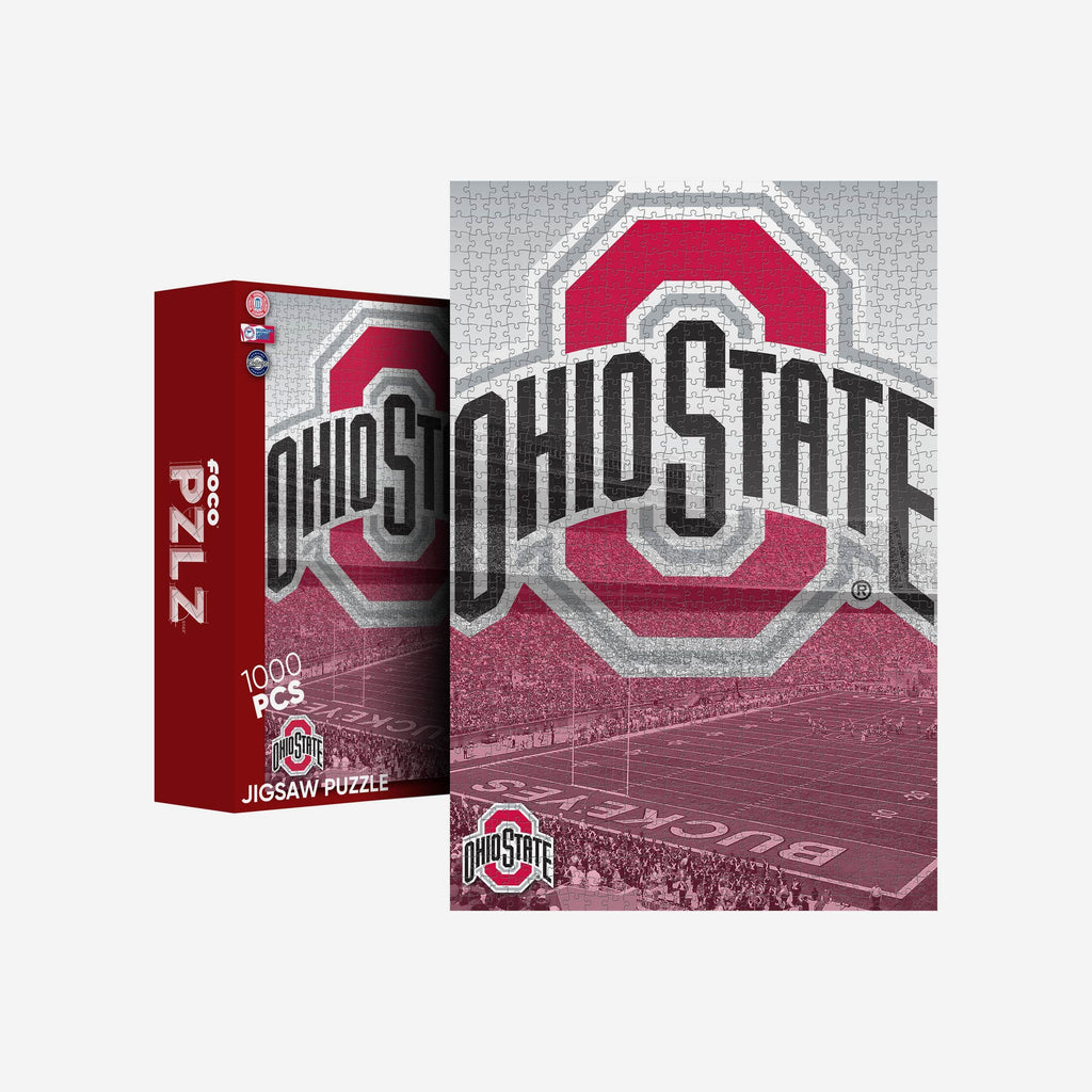 Ohio State Buckeyes Ohio Stadium 1000 Piece Jigsaw Puzzle PZLZ FOCO - FOCO.com