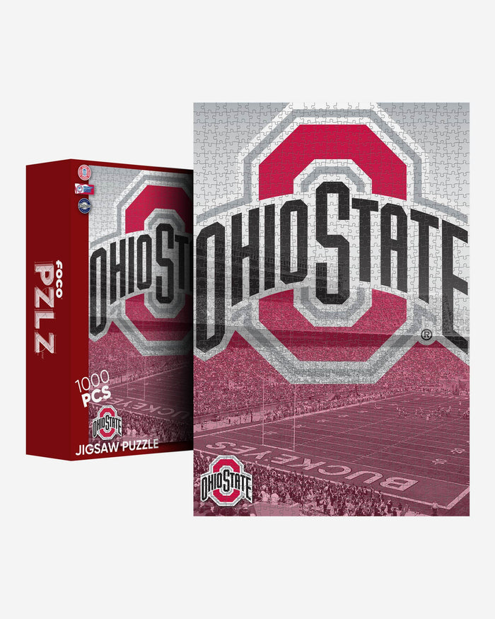 Ohio State Buckeyes Ohio Stadium 1000 Piece Jigsaw Puzzle PZLZ FOCO - FOCO.com