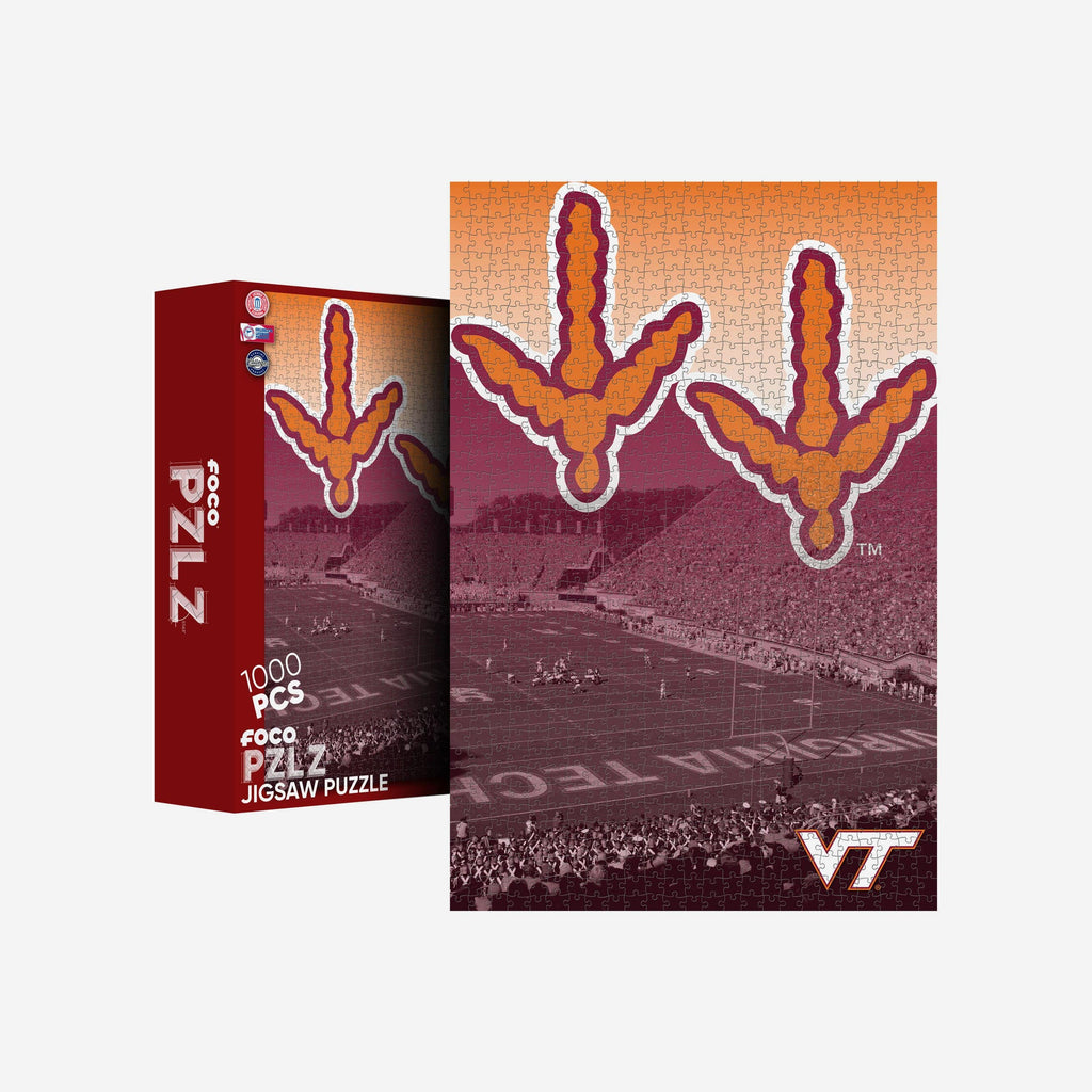 Virginia Tech Hokies Hokies Lane Stadium 1000 Piece Jigsaw Puzzle PZLZ FOCO - FOCO.com