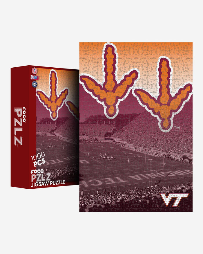 Virginia Tech Hokies Hokies Lane Stadium 1000 Piece Jigsaw Puzzle PZLZ FOCO - FOCO.com