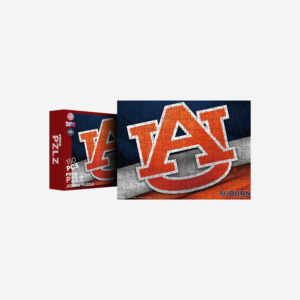 Auburn Tigers Team Logo 150 Piece Jigsaw Puzzle PZLZ FOCO - FOCO.com