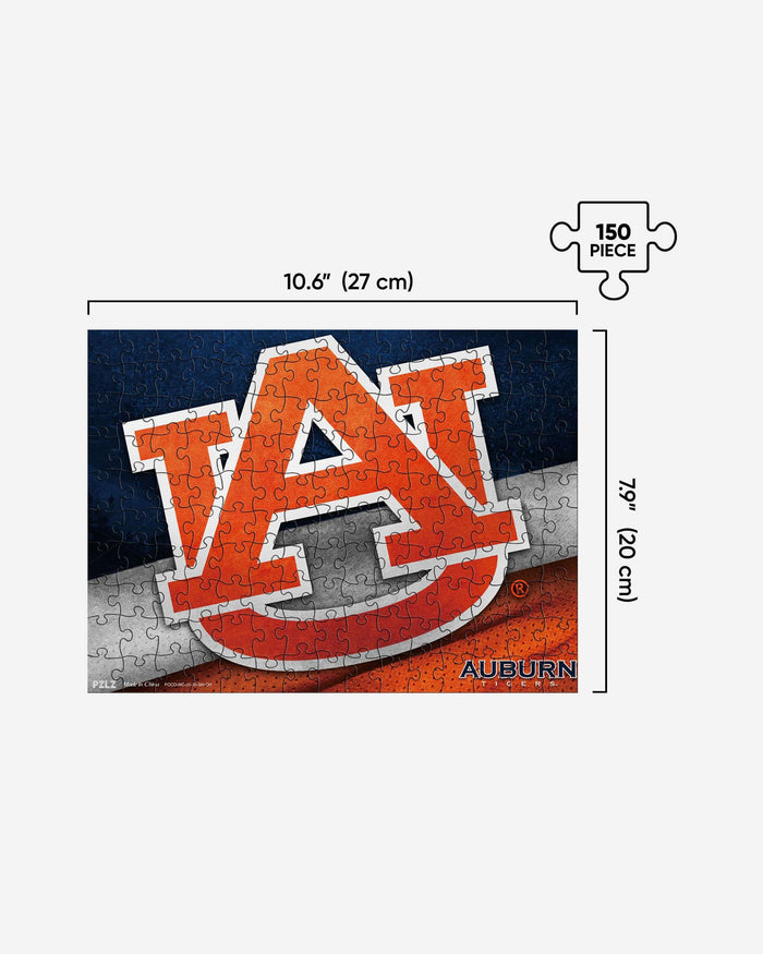 Auburn Tigers Team Logo 150 Piece Jigsaw Puzzle PZLZ FOCO - FOCO.com