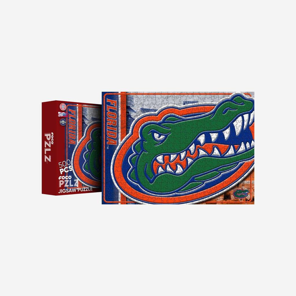 Florida Gators Big Logo 500 Piece Jigsaw Puzzle PZLZ FOCO - FOCO.com