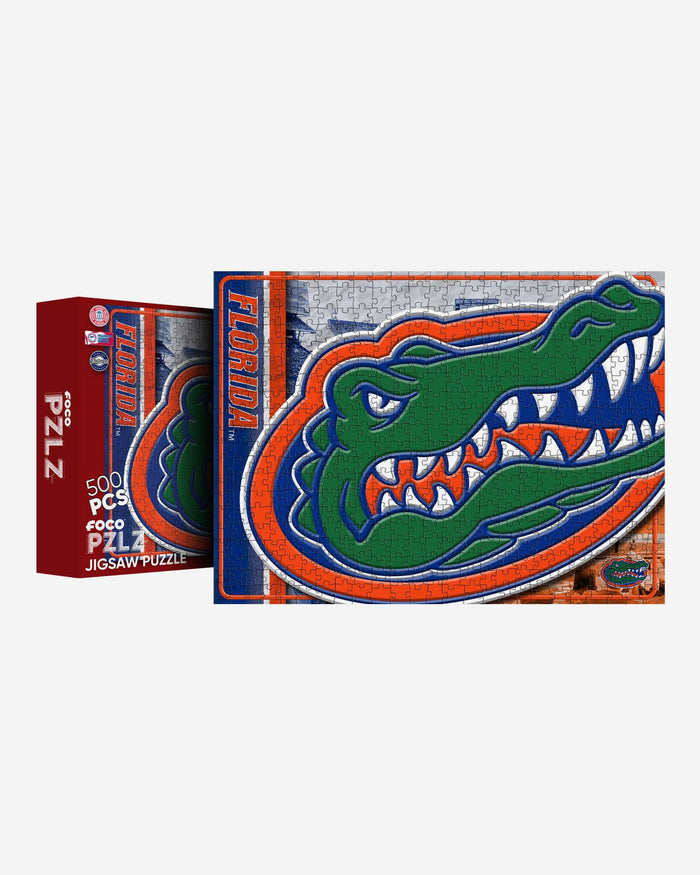 Florida Gators Big Logo 500 Piece Jigsaw Puzzle PZLZ FOCO - FOCO.com