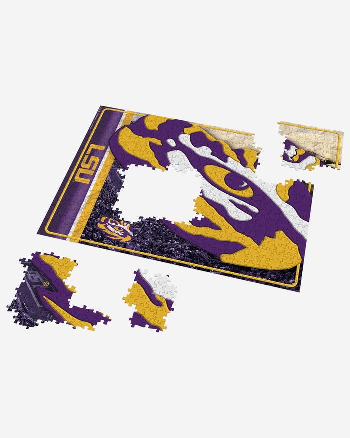 LSU Tigers Big Logo 500 Piece Jigsaw Puzzle PZLZ FOCO - FOCO.com