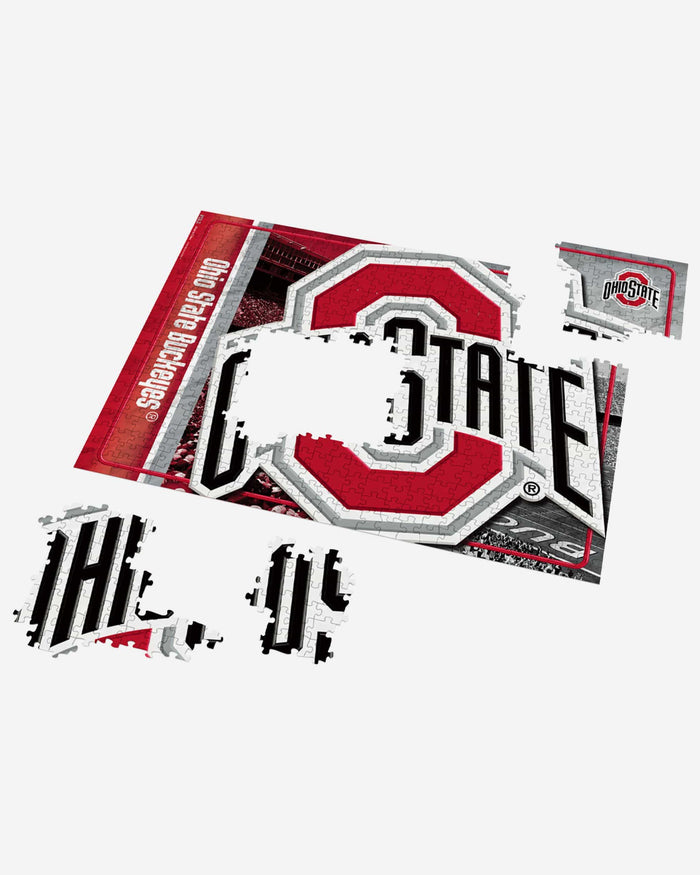 Ohio State Buckeyes Big Logo 500 Piece Jigsaw Puzzle PZLZ FOCO - FOCO.com