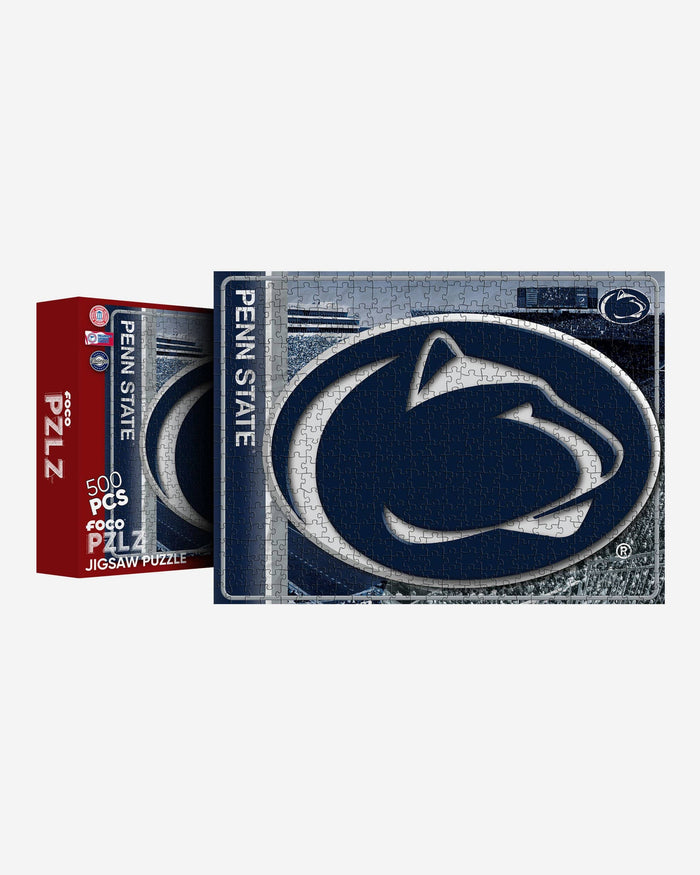 Penn State Nittany Lions Big Logo 500 Piece Jigsaw Puzzle PZLZ FOCO - FOCO.com