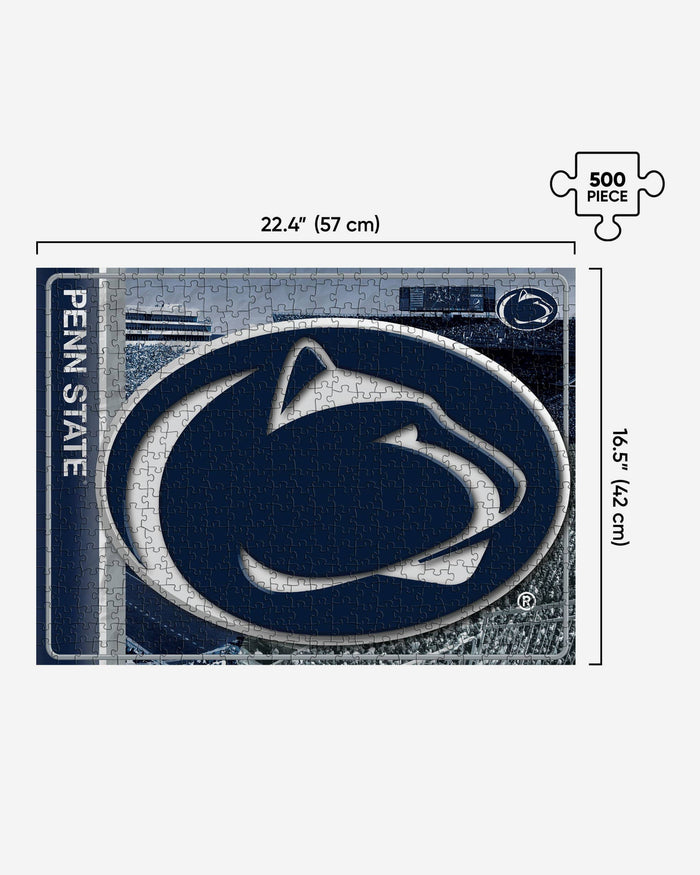 Penn State Nittany Lions Big Logo 500 Piece Jigsaw Puzzle PZLZ FOCO - FOCO.com