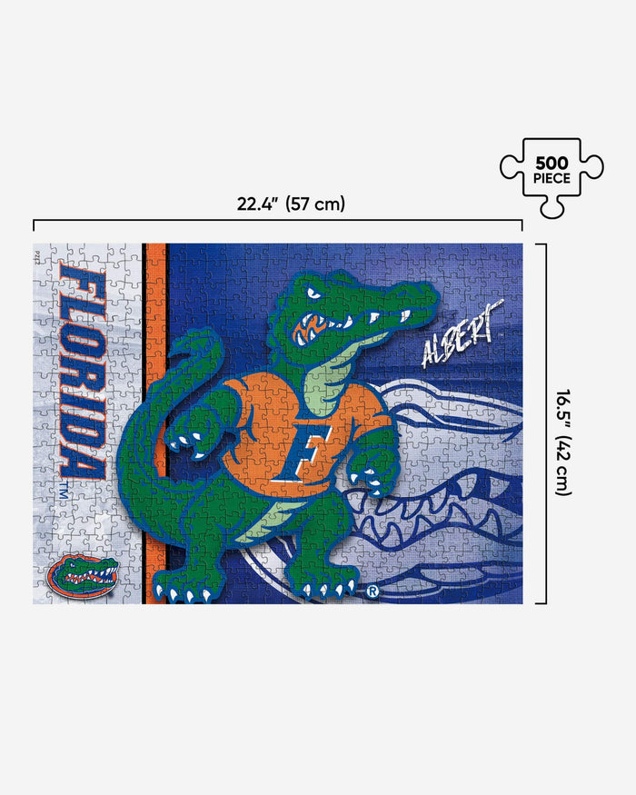 Albert Florida Gators Mascot 500 Piece Jigsaw Puzzle PZLZ FOCO - FOCO.com