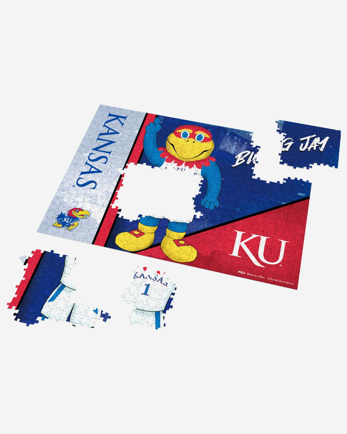 Big Jay Kansas Jayhawks Mascot 500 Piece Jigsaw Puzzle PZLZ FOCO - FOCO.com