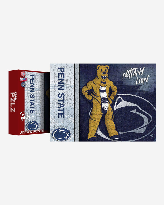 Nittany Lion Penn State Nittany Lions Mascot 500 Piece Jigsaw Puzzle PZLZ FOCO - FOCO.com