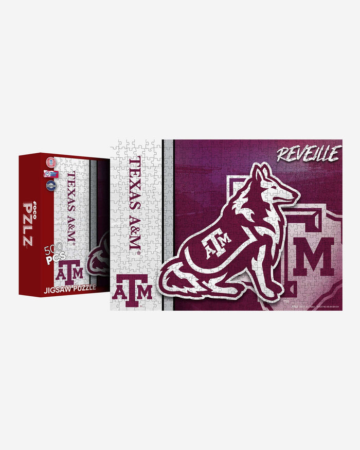 Reveille Texas A&M Aggies Mascot 500 Piece Jigsaw Puzzle PZLZ FOCO - FOCO.com