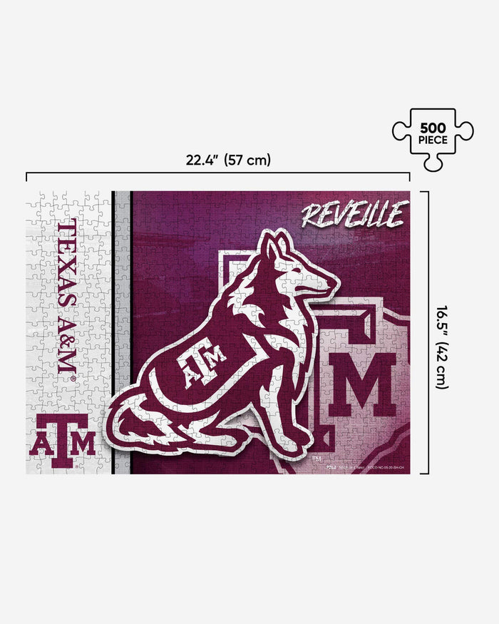 Reveille Texas A&M Aggies Mascot 500 Piece Jigsaw Puzzle PZLZ FOCO - FOCO.com