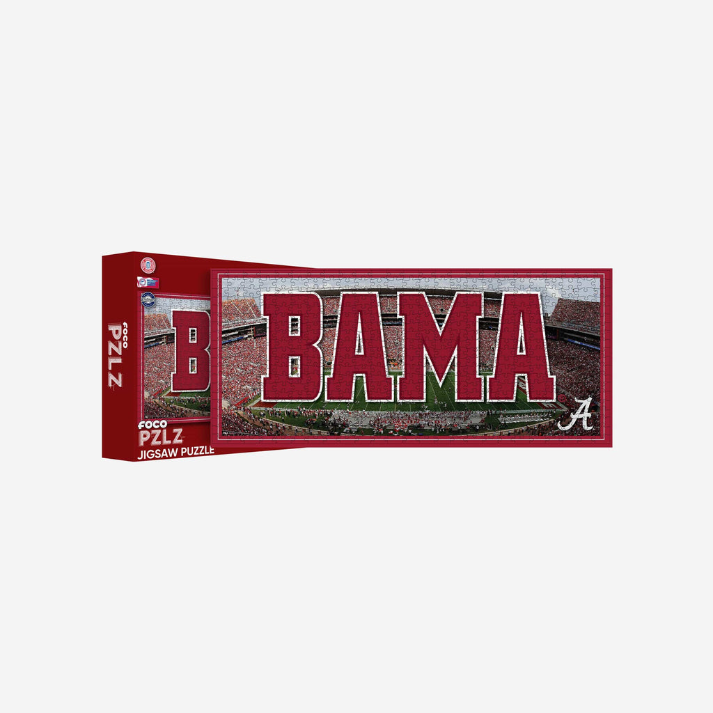 Alabama Crimson Tide Bryant-Denny Stadium 500 Piece Stadiumscape Jigsaw Puzzle PZLZ FOCO - FOCO.com