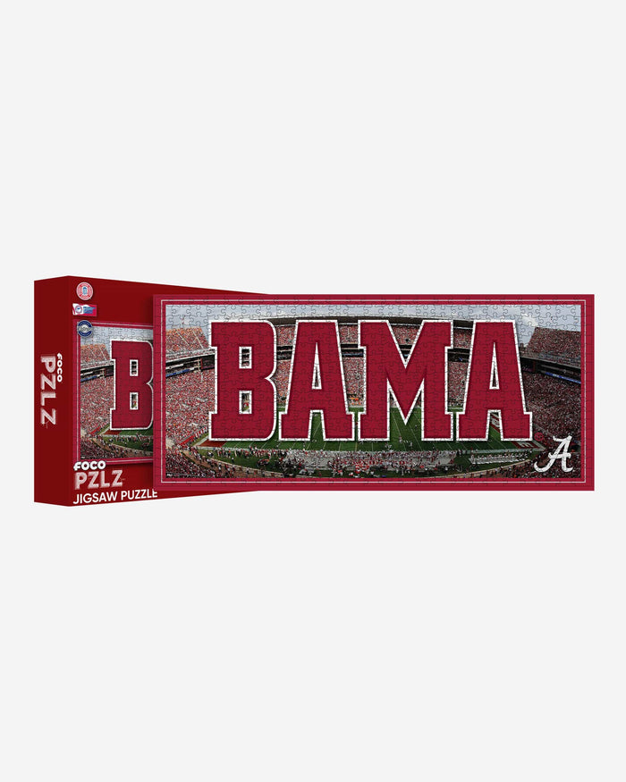 Alabama Crimson Tide Bryant-Denny Stadium 500 Piece Stadiumscape Jigsaw Puzzle PZLZ FOCO - FOCO.com