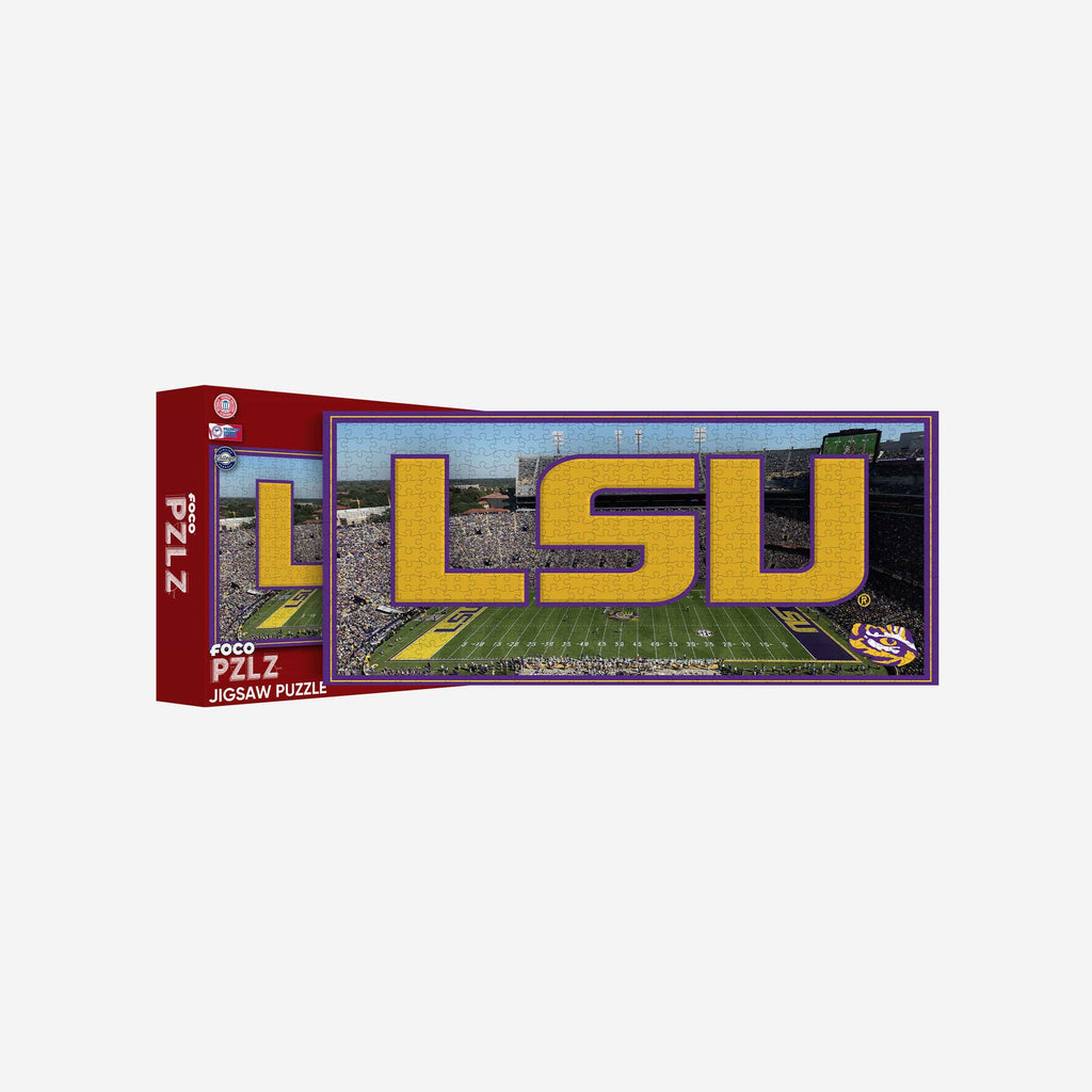 LSU Tigers Tiger Stadium 500 Piece Stadiumscape Jigsaw Puzzle PZLZ FOCO - FOCO.com