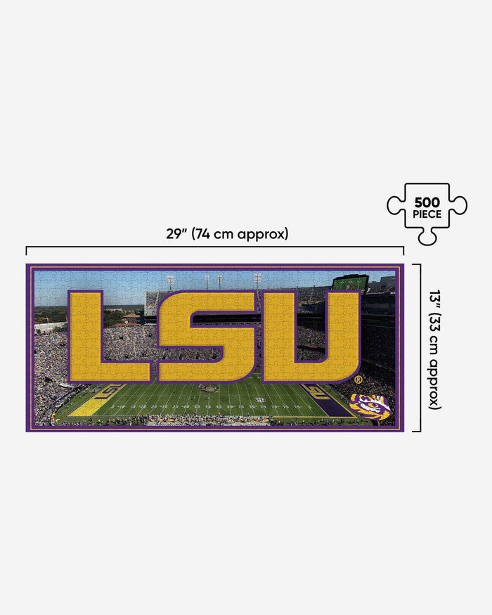 LSU Tigers Tiger Stadium 500 Piece Stadiumscape Jigsaw Puzzle PZLZ FOCO - FOCO.com