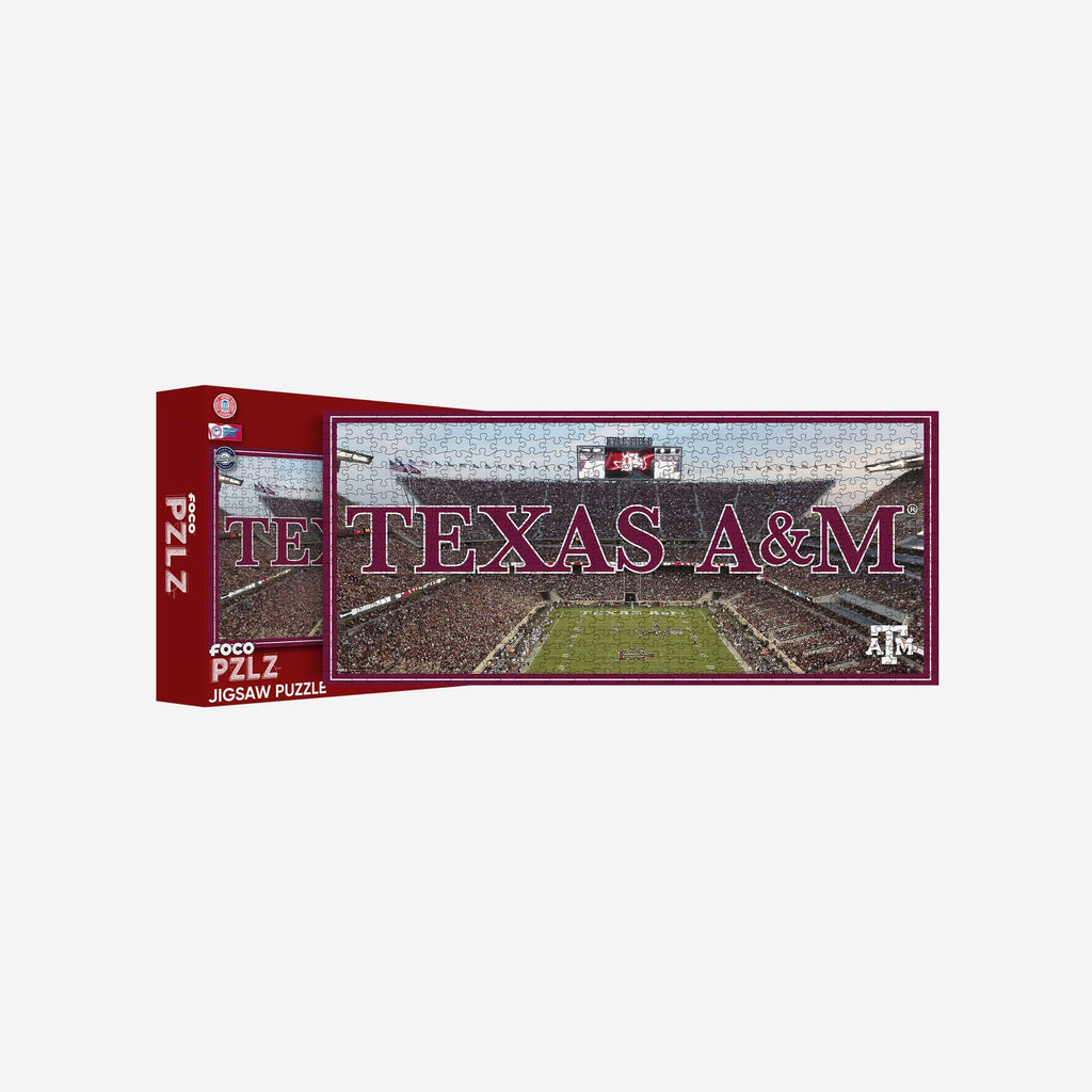 Texas A&M Aggies Kyle Field 500 Piece Stadiumscape Jigsaw Puzzle PZLZ FOCO - FOCO.com