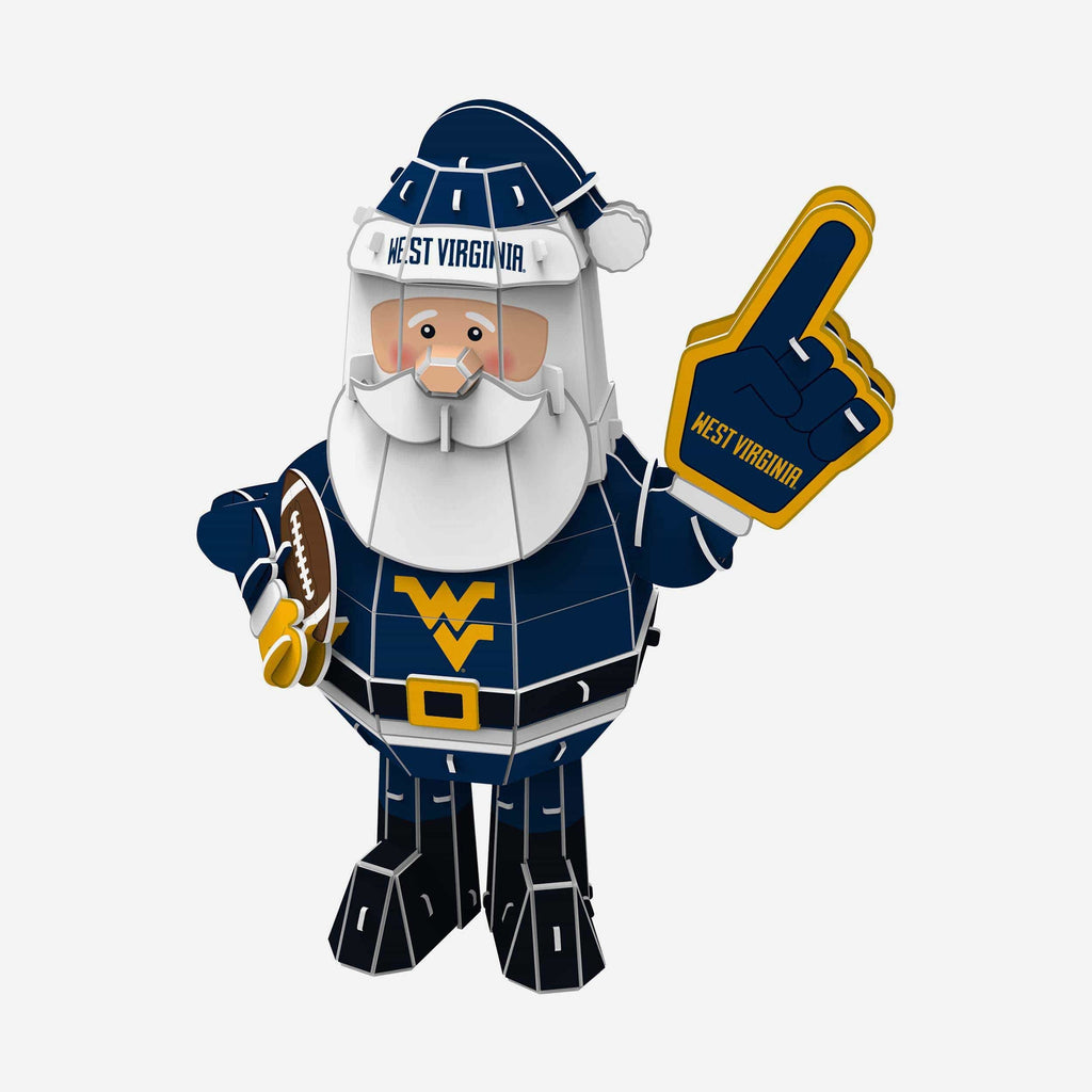 West Virginia Mountaineers PZLZ Santa FOCO - FOCO.com