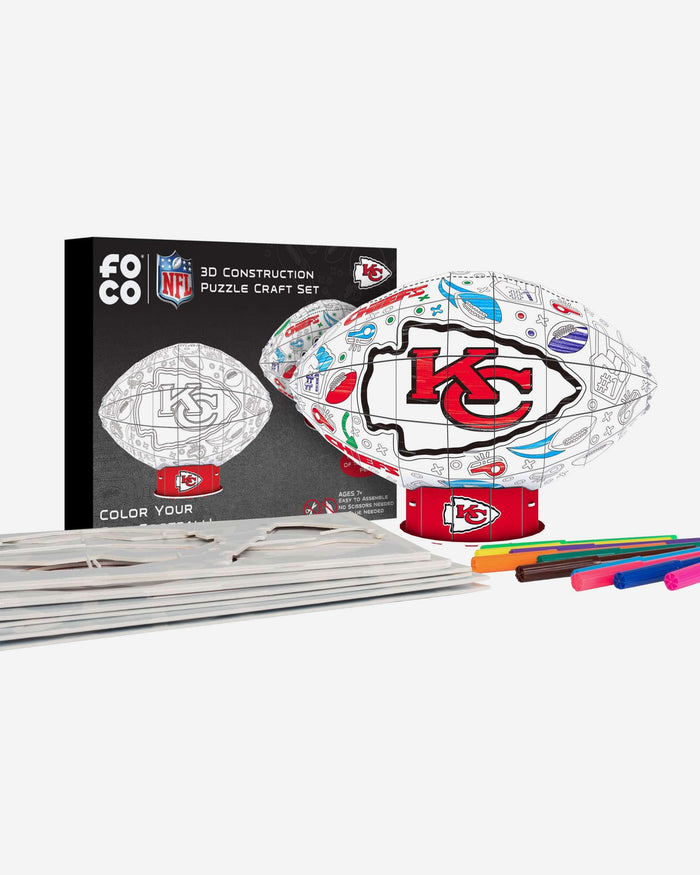 Kansas City Chiefs PZLZ Craft Kit FOCO - FOCO.com