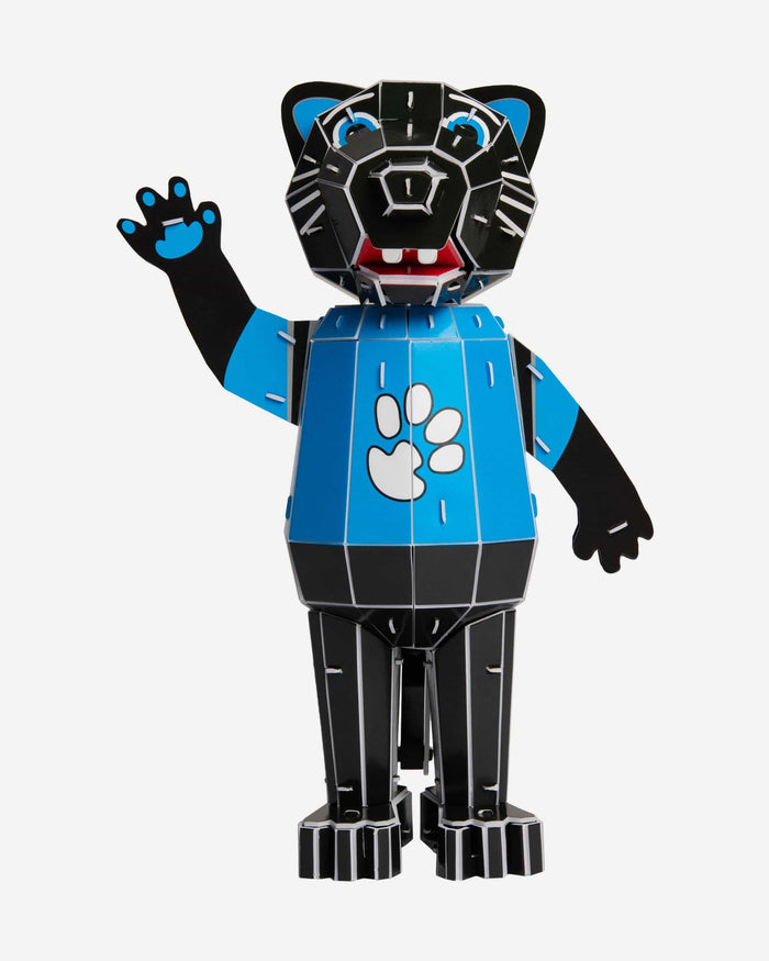 Sir Purr Carolina Panthers PZLZ Mascot FOCO - FOCO.com