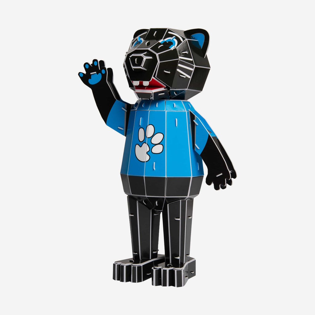 Sir Purr Carolina Panthers PZLZ Mascot FOCO - FOCO.com