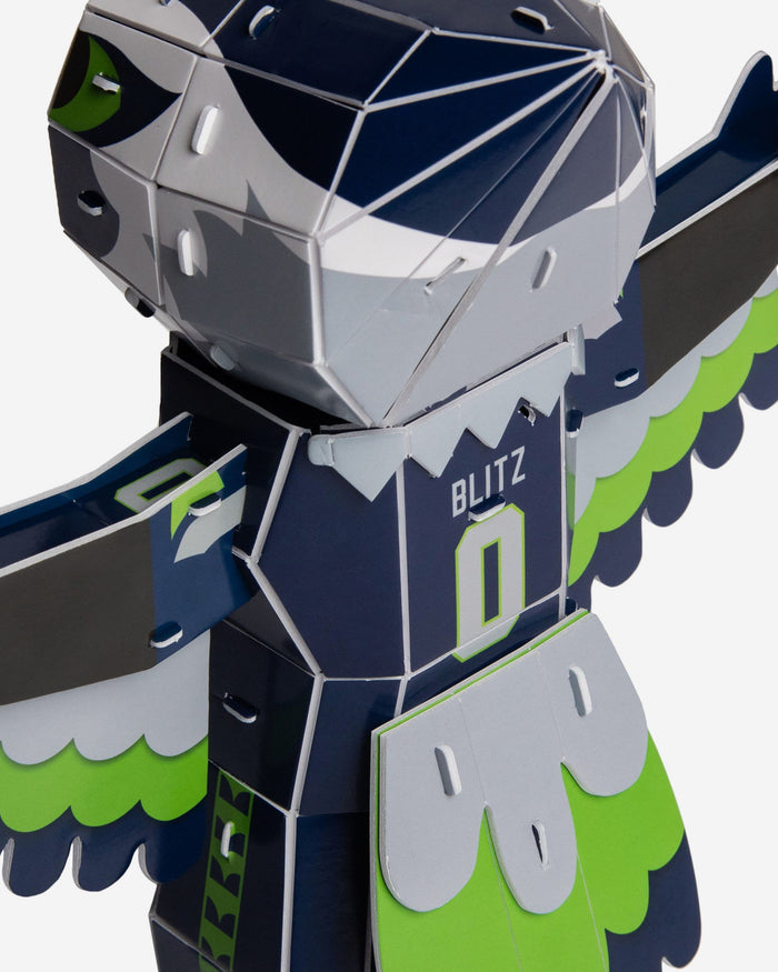 Blitz Seattle Seahawks PZLZ Mascot FOCO - FOCO.com