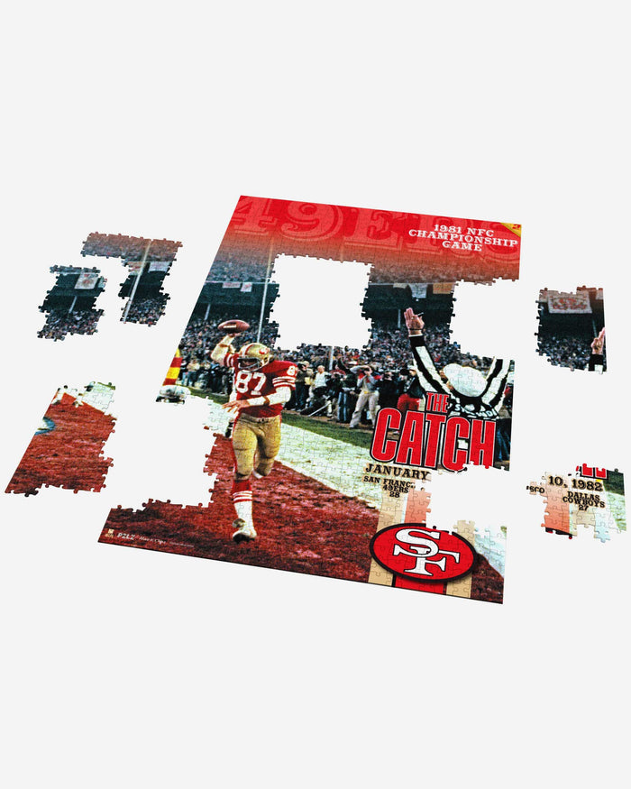 Dwight Clark San Francisco 49ers The Catch 1000 Piece Jigsaw Puzzle PZLZ FOCO - FOCO.com