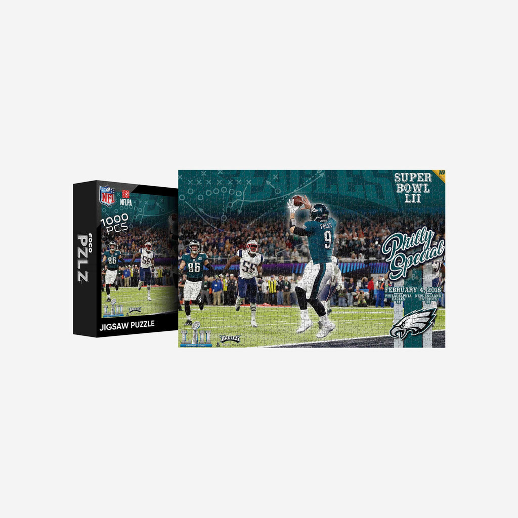 Nick Foles Philadelphia Eagles Philly Special 1000 Piece Jigsaw Puzzle PZLZ FOCO - FOCO.com