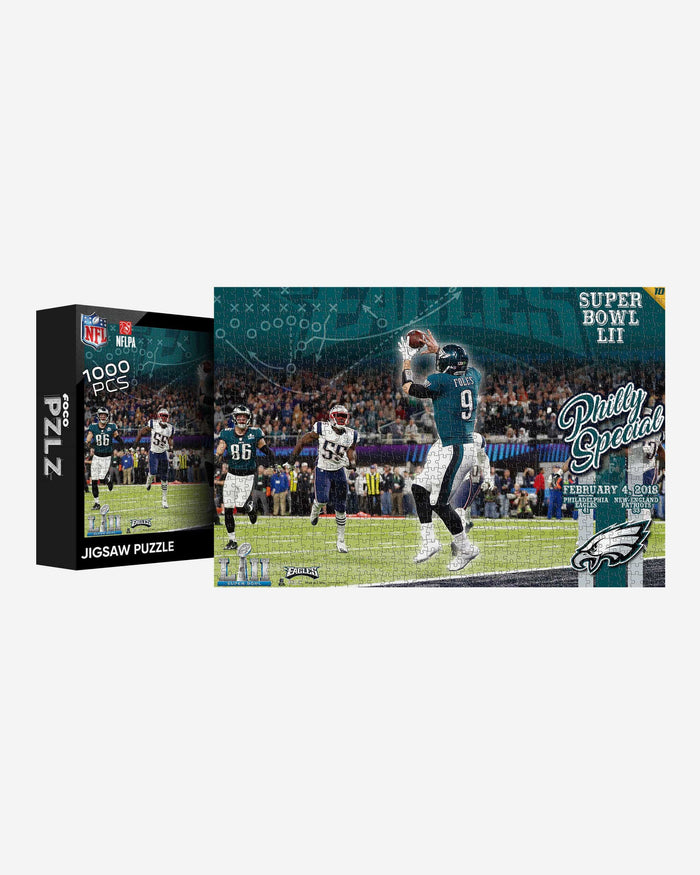 Nick Foles Philadelphia Eagles Philly Special 1000 Piece Jigsaw Puzzle PZLZ FOCO - FOCO.com