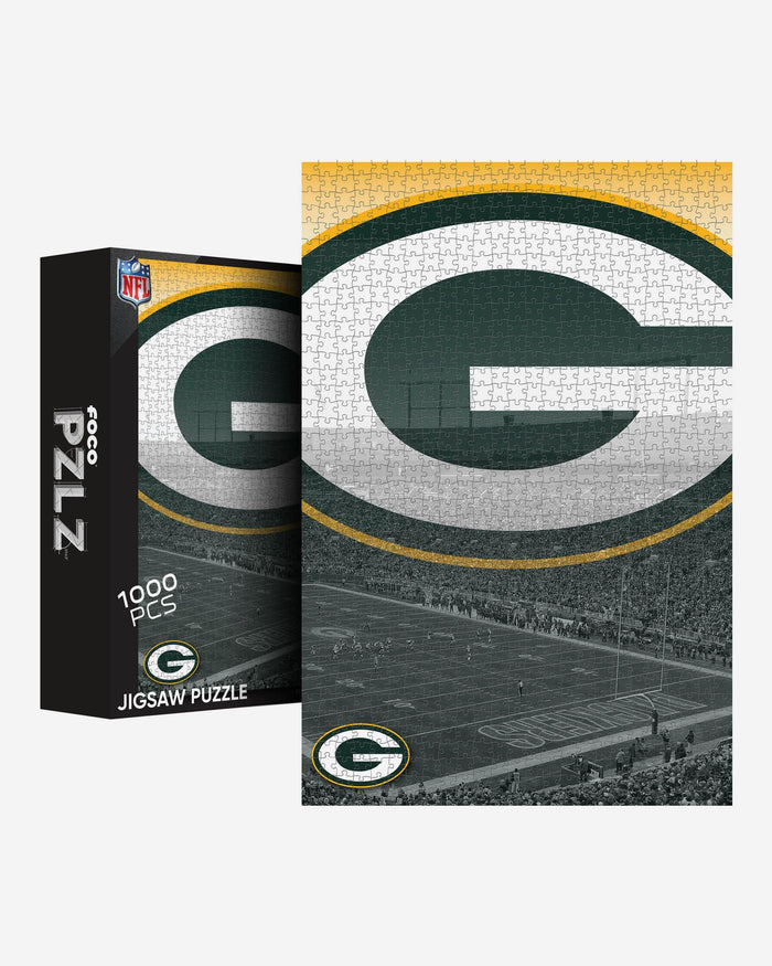 Green Bay Packers Lambeau Field Stadium 1000 Piece Jigsaw Puzzle PZLZ FOCO - FOCO.com