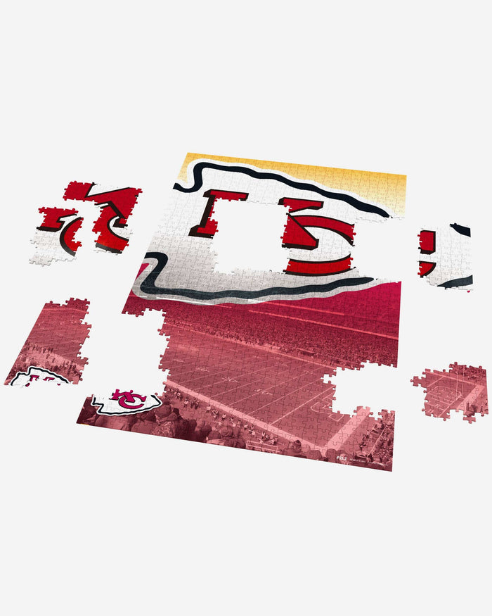 Kansas City Chiefs Arrowhead Stadium 1000 Piece Jigsaw Puzzle PZLZ FOCO - FOCO.com