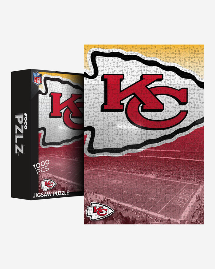 Kansas City Chiefs Arrowhead Stadium 1000 Piece Jigsaw Puzzle PZLZ FOCO - FOCO.com