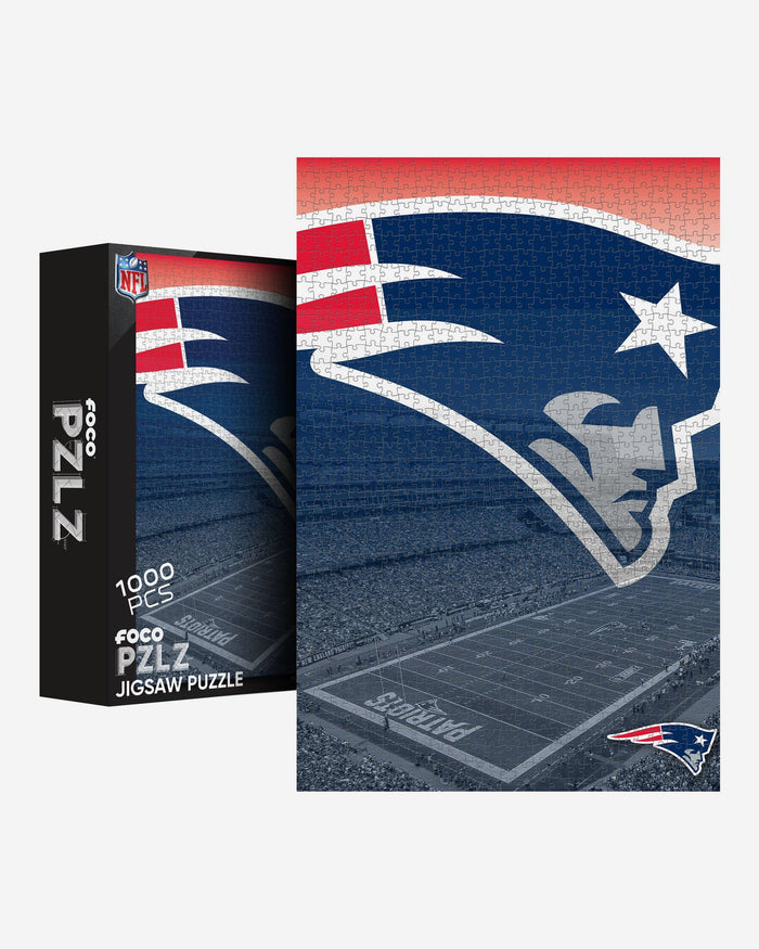 New England Patriots Gillette Stadium 1000 Piece Jigsaw Puzzle PZLZ FOCO - FOCO.com