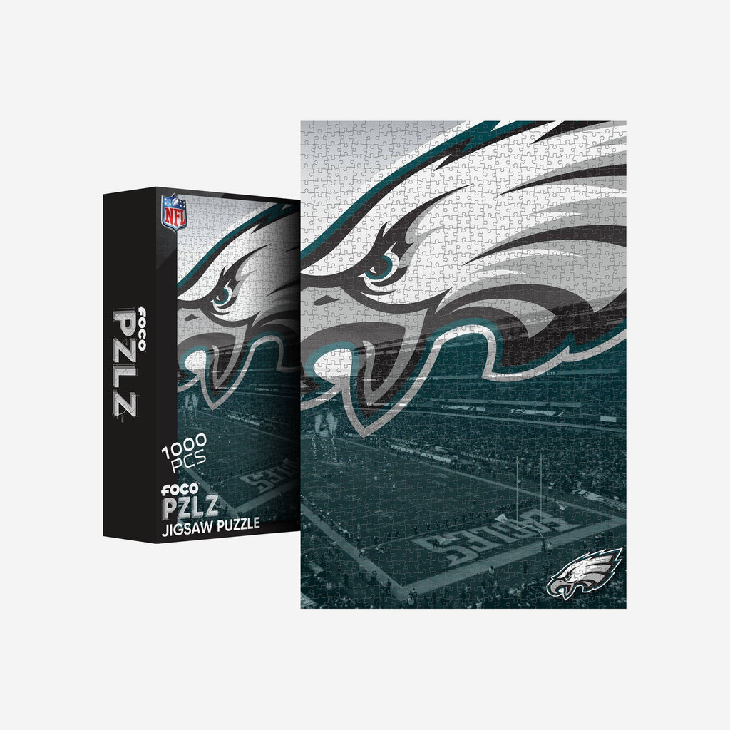 Philadelphia Eagles Lincoln Financial Field Stadium 1000 Piece Jigsaw Puzzle PZLZ FOCO - FOCO.com