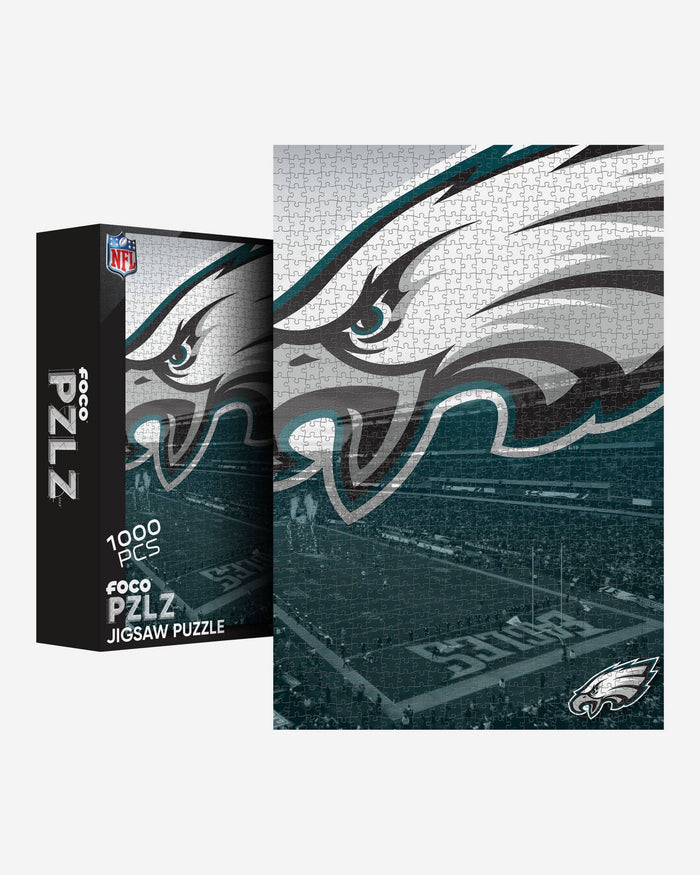 Philadelphia Eagles Lincoln Financial Field Stadium 1000 Piece Jigsaw Puzzle PZLZ FOCO - FOCO.com