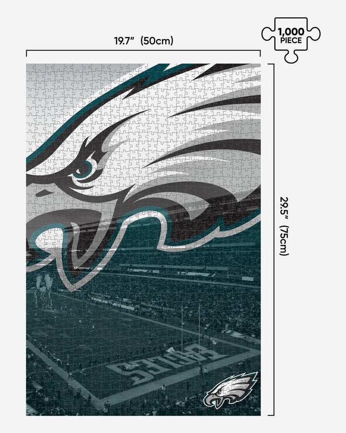 Philadelphia Eagles Lincoln Financial Field Stadium 1000 Piece Jigsaw Puzzle PZLZ FOCO - FOCO.com