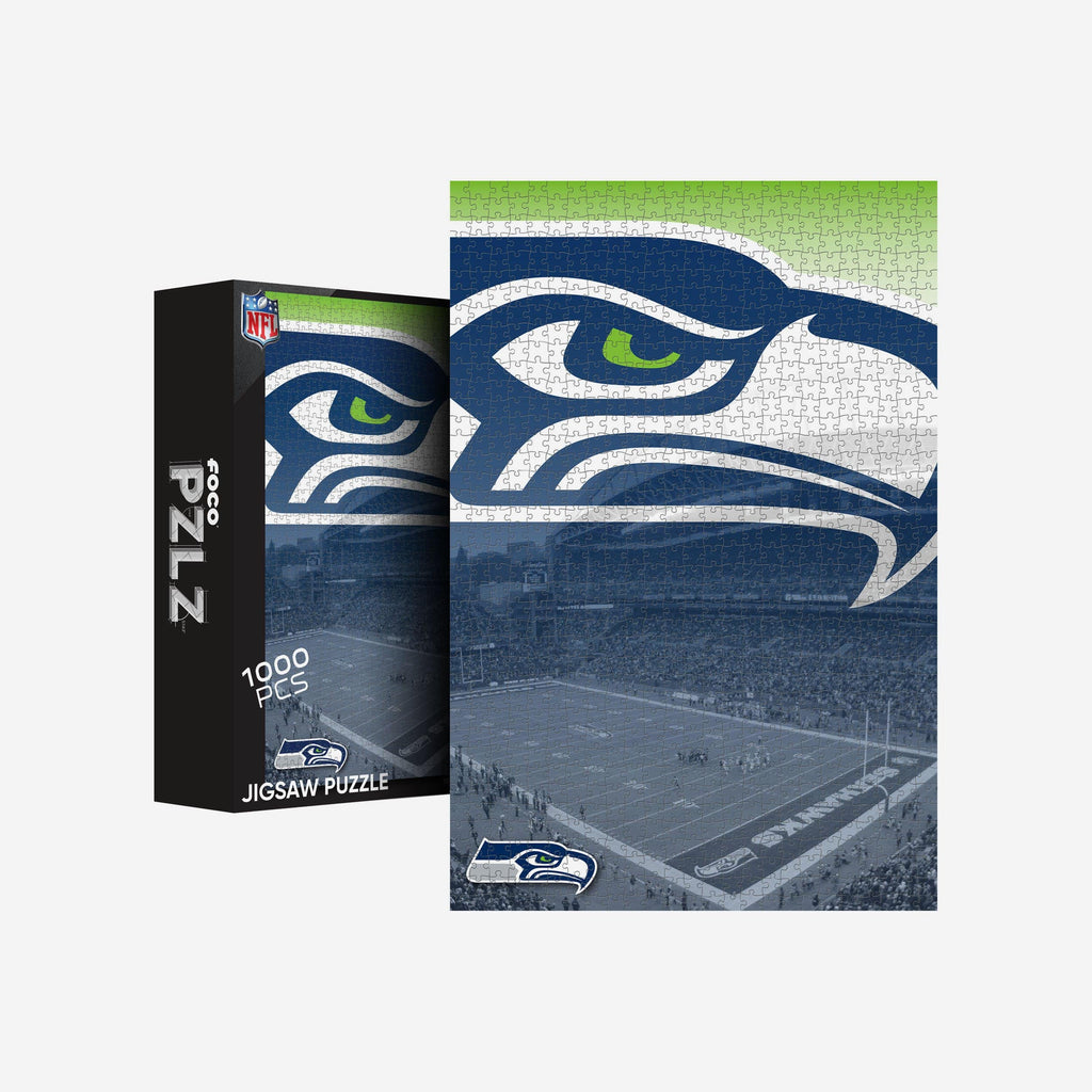 Seattle Seahawks CenturyLink Field Stadium 1000 Piece Jigsaw Puzzle PZLZ FOCO - FOCO.com