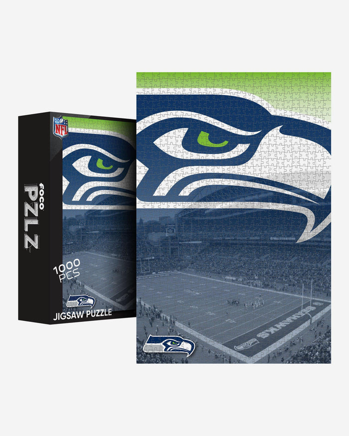 Seattle Seahawks CenturyLink Field Stadium 1000 Piece Jigsaw Puzzle PZLZ FOCO - FOCO.com