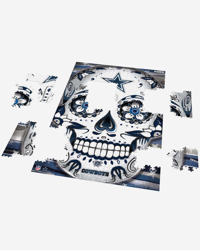 Dallas Cowboys Sugar Skull 1000 Piece Jigsaw Puzzle PZLZ FOCO - FOCO.com