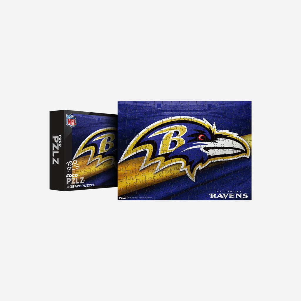 Baltimore Ravens Team Logo 150 Piece Jigsaw Puzzle PZLZ FOCO - FOCO.com