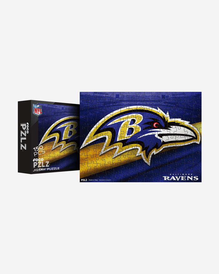 Baltimore Ravens Team Logo 150 Piece Jigsaw Puzzle PZLZ FOCO - FOCO.com