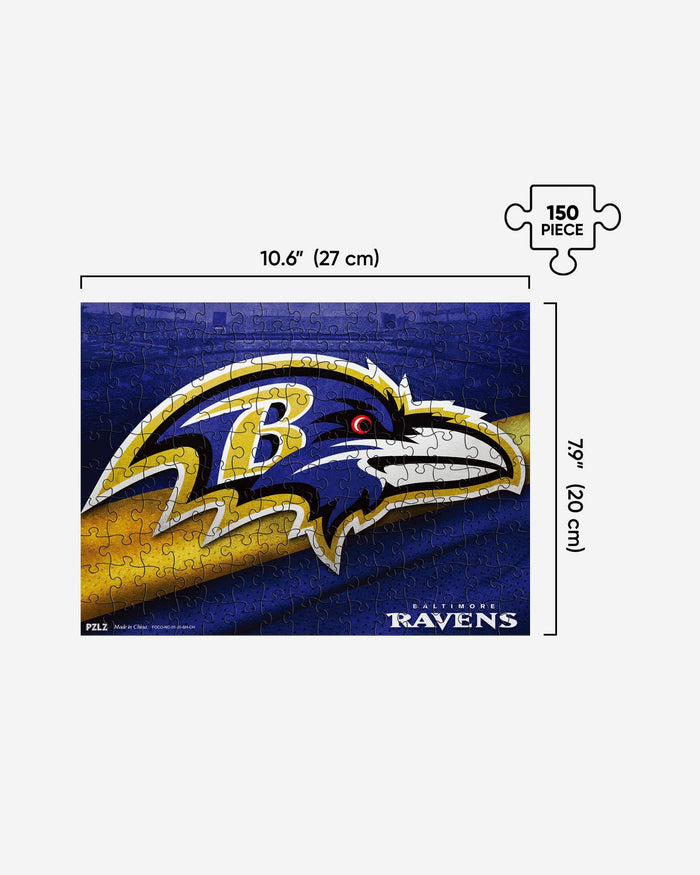 Baltimore Ravens Team Logo 150 Piece Jigsaw Puzzle PZLZ FOCO - FOCO.com