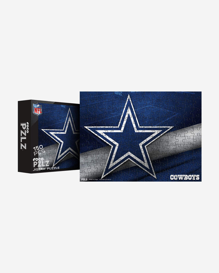 Dallas Cowboys Team Logo 150 Piece Jigsaw Puzzle PZLZ FOCO - FOCO.com