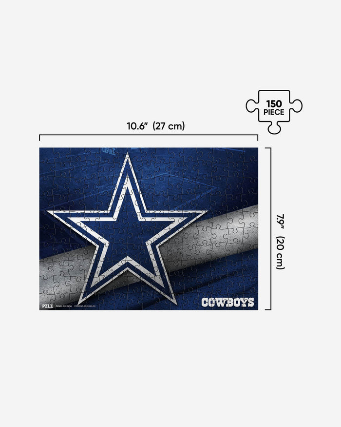 Dallas Cowboys Team Logo 150 Piece Jigsaw Puzzle PZLZ FOCO - FOCO.com