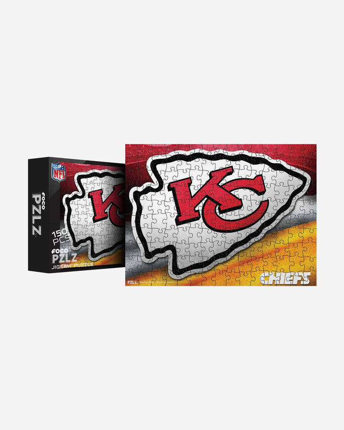 Kansas City Chiefs Team Logo 150 Piece Jigsaw Puzzle PZLZ FOCO - FOCO.com