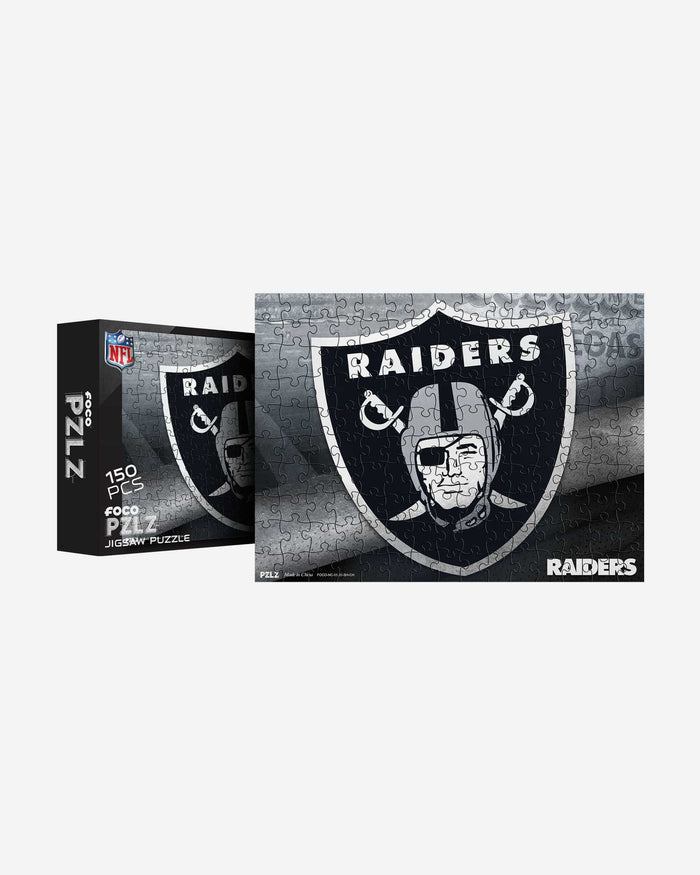 Las Vegas Raiders Team Logo 150 Piece Jigsaw Puzzle PZLZ FOCO - FOCO.com