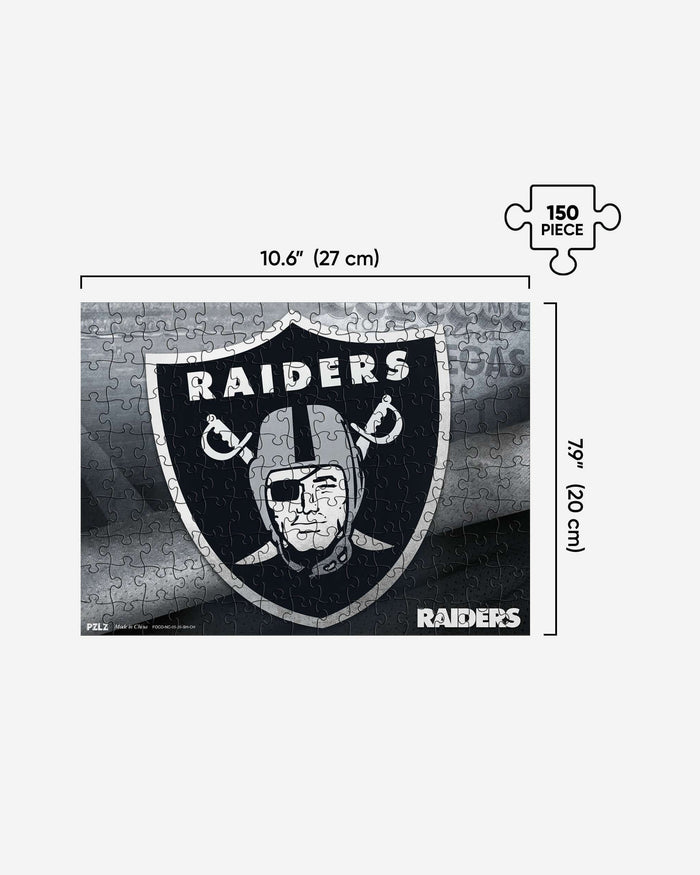 Las Vegas Raiders Team Logo 150 Piece Jigsaw Puzzle PZLZ FOCO - FOCO.com