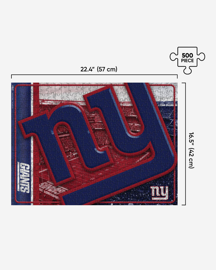 New York Giants Big Logo 500 Piece Jigsaw Puzzle PZLZ FOCO - FOCO.com